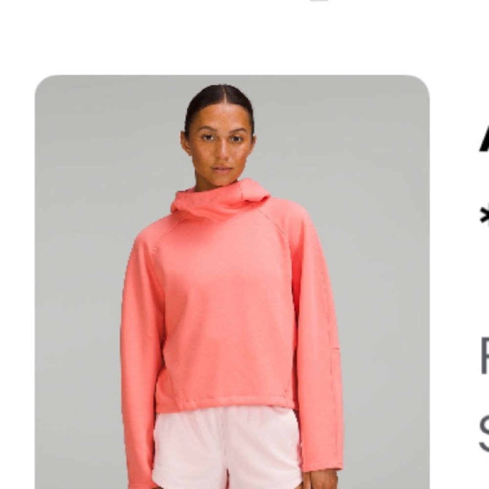 Lululemon Airwrap Pullover Hoodie